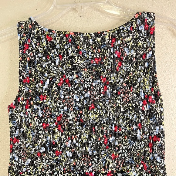 NEW! J. Jill WEARABLE COLLECTION Womens Smocked Dress Sz XS Stretchy Knit Drapy‎ - Picture 5 of 13